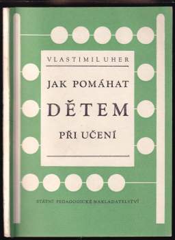 Jak pomáhat dětem při učení