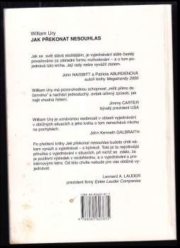 William Ury: Jak překonat nesouhlas