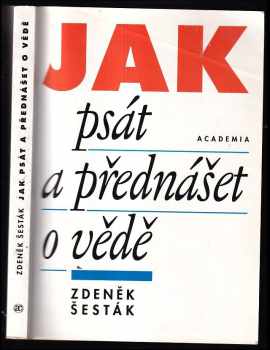 Jak psát a přednášet o vědě