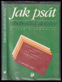 Jak psát obchodní dopisy a jiné písemnosti