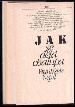 František Nepil: Jak se dělá chalupa