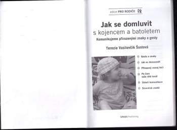 Terezie Vasilovčík Šustová: Jak se domluvit s kojencem a batoletem