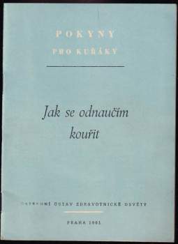 Jak se odnaučím kouřit
