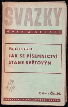 Jak se písemnictví stane světovým