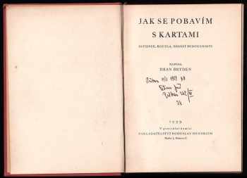 Dean Bryden: Jak se pobavím s kartami - patience, kouzla, hádání budoucnosti