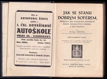 Innocenc Kučera: Jak se stanu dobrým šoférem