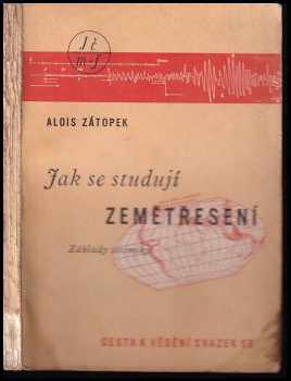 Jak se studují zemětřesení