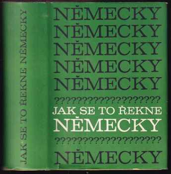 Ludmila Schönová: Jak se to řekne německy
