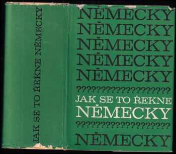 Jak se to řekne německy?