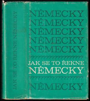 Ludmila Schönová: Jak se to řekne německy