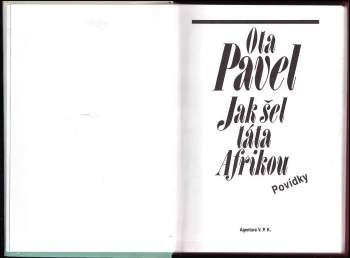 Jak šel táta Afrikou : povídky - Povídky