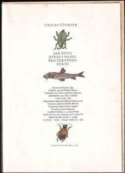 Václav Čtvrtek: Jak ševci zvedli vojnu pro červenou sukni