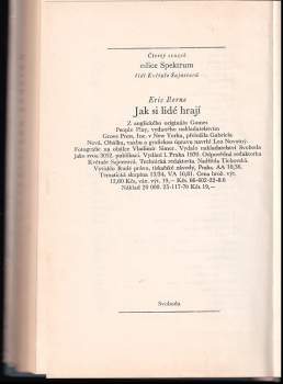 Eric Berne: Jak si lidé hrají