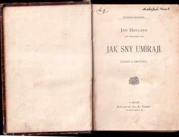 Jan Havlasa: Jak sny umírají