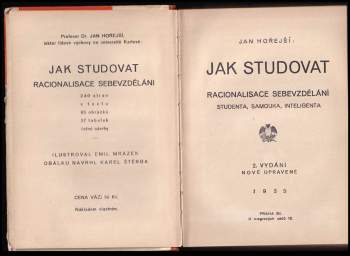 Jan Hořejší: Jak studovat