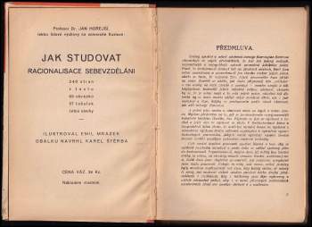 Jan Hořejší: Jak studovat