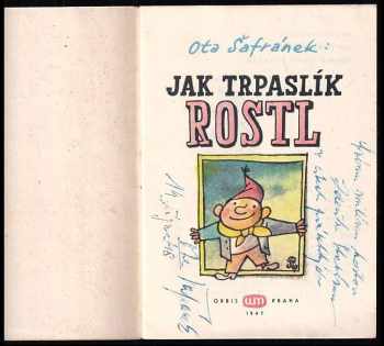 Ota Šafránek: Jak trpaslík rostl