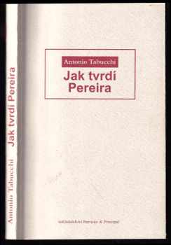 Antonio Tabucchi: Jak tvrdí Pereira