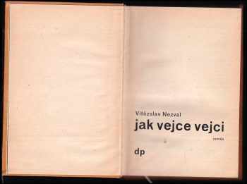 Vítězslav Nezval: Jak vejce vejci