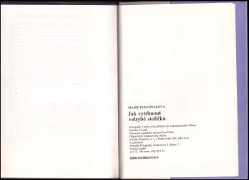 Marie Poledňáková: Jak vytrhnout velrybě stoličku