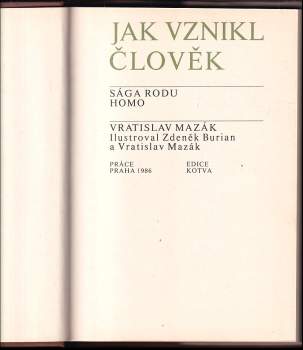 Vratislav Mazák: Jak vznikl člověk