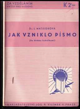 Jak vzniklo písmo