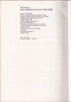 Jiří Toman: Jak zdokonalovat sám sebe