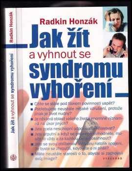 Radkin Honzák: Jak žít a vyhnout se syndromu vyhoření