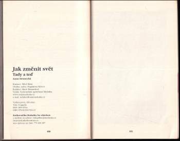 Anna Strunecká: Jak změnit svět tady a teď