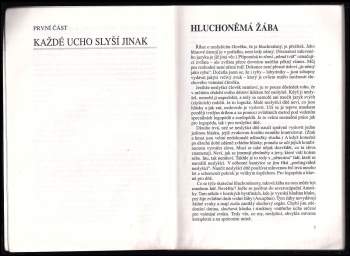 Věra Strnadová: Jaké je to neslyšet