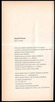 Daniel Pennac: Jako román