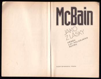 Ed McBain: Jako z lásky