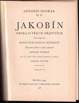 Antonín Dvořák: Jakobín