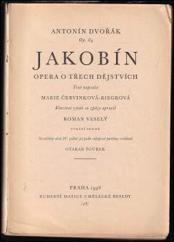 Antonín Dvořák: Jakobín