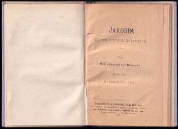 Marie Červinková-Riegrová: Jakobín