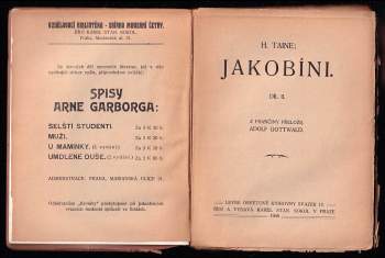 Hippolyte Adolphe Taine: Jakobíni