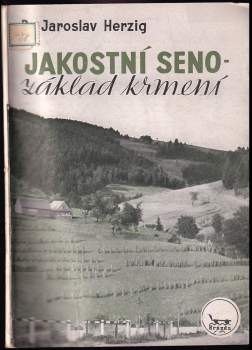 Jakostní seno-základ krmení