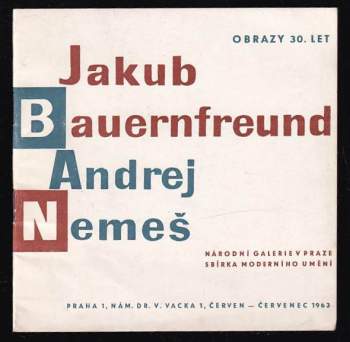 Jakub Bauernfreund, Andrej Nemeš
