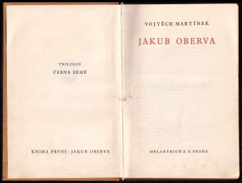 Vojtěch Martínek: Jakub Oberva