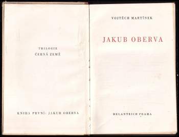 Vojtěch Martínek: Jakub Oberva