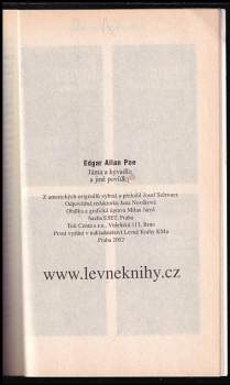 Edgar Allan Poe: Jáma a kyvadlo a jiné povídky