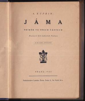 Aleksandr Ivanovič Kuprin: Jáma