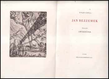 Yvan Goll: Jan Bezzemek