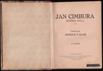 Jindřich Šimon Baar: Jan Cimbura