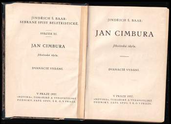 Jindřich Šimon Baar: Jan Cimbura
