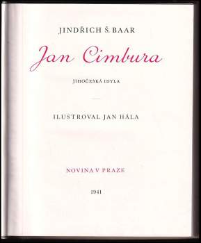 Jindřich Šimon Baar: Jan Cimbura