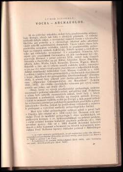 Arne Novák: Jan Erazim Vocel
