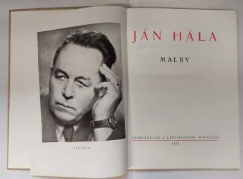 Július Lenko: Ján Hála - maľby