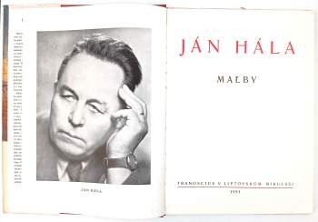 Július Lenko: Ján Hála - maľby