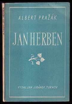 Albert Pražák: Jan Herben